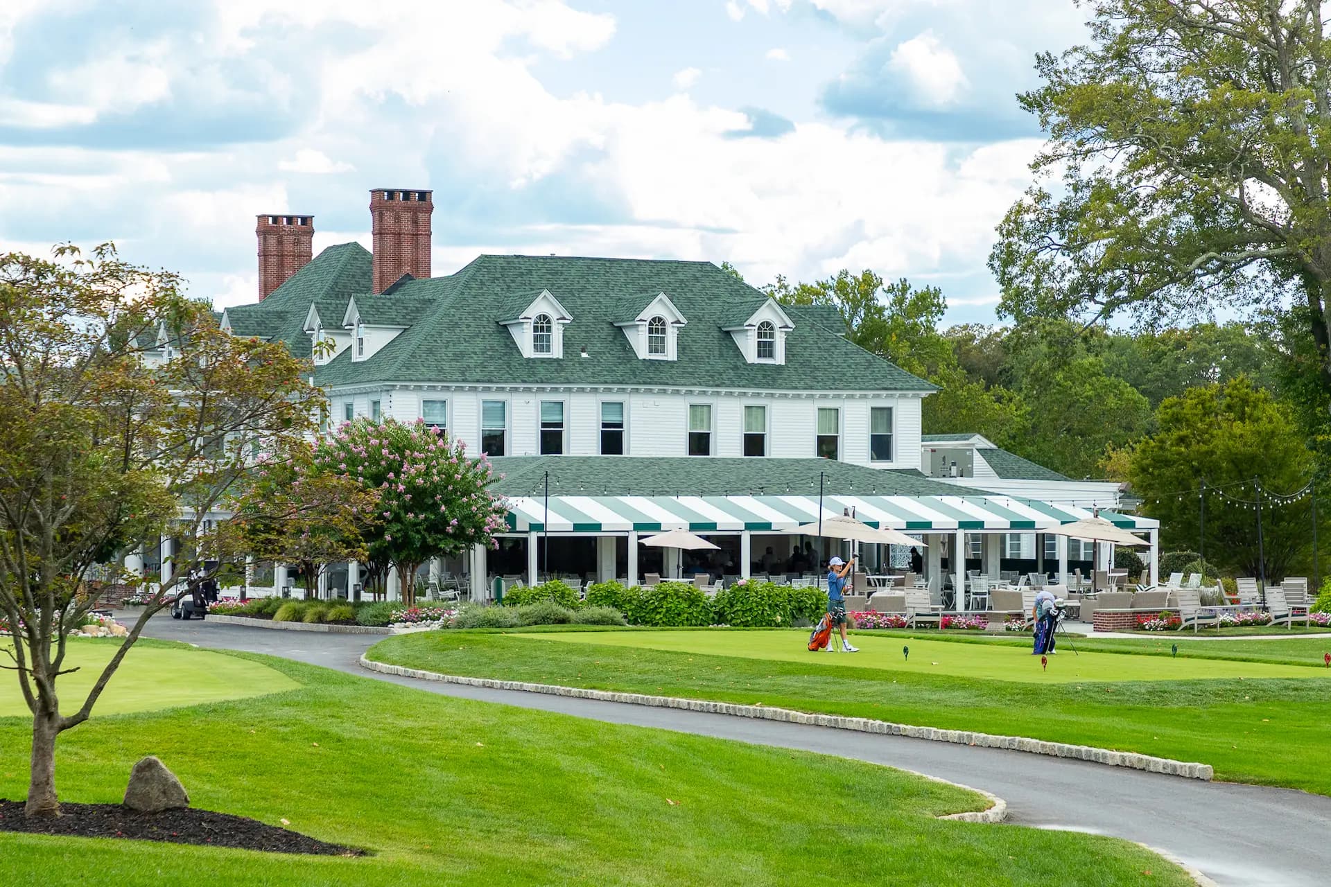 Deal Golf and Country Club clubhouse and golf course