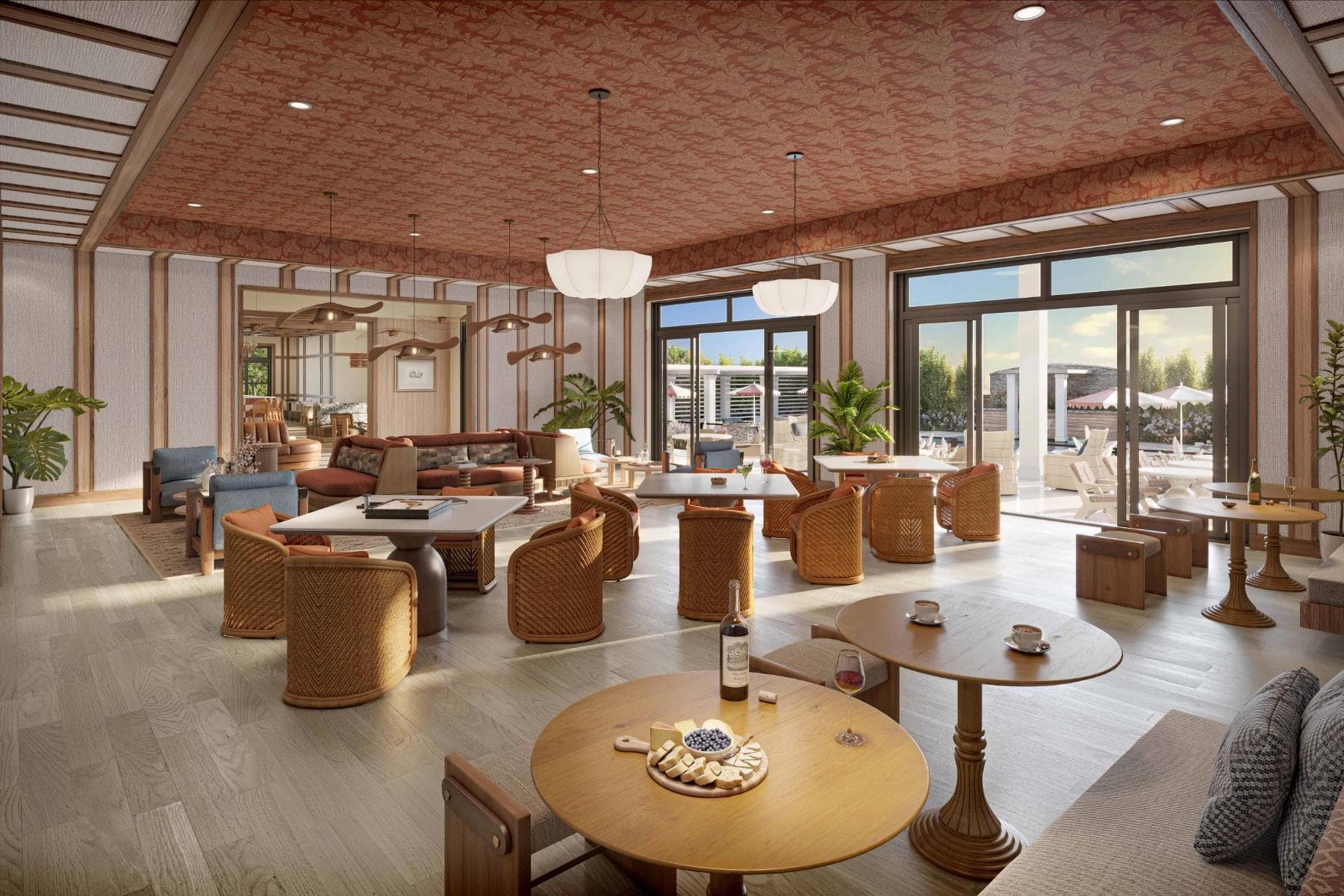 Liora Multi Purpose Room with indoor seating and terrace views